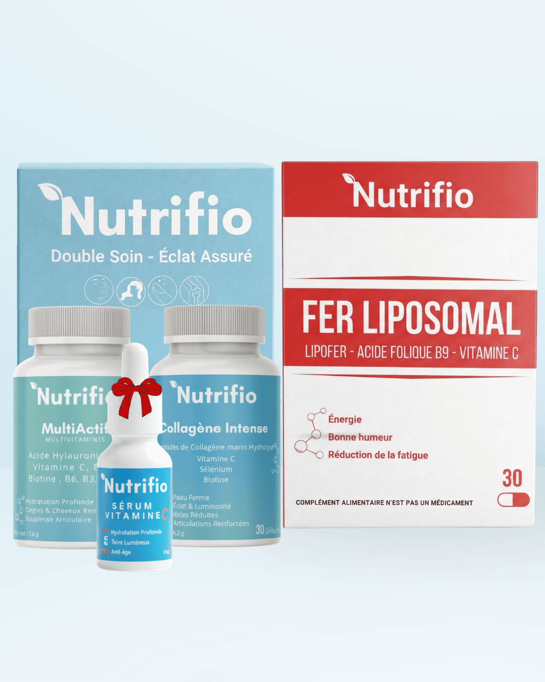 Collagène intense , Multi Actif + fer Liposomal